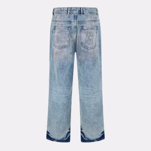 Represent Straight Leg Jeans Mechanic Blue